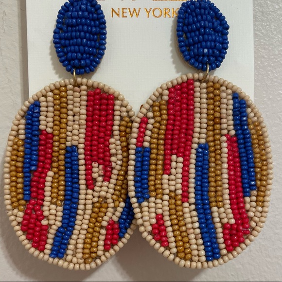 ❤️NEW ARRIVAL! Multicolor Beaded Earrings - Picture 1 of 2